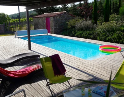 Villa des Cèdres – Piscine privée chauffée et vue panoramique sur la nature